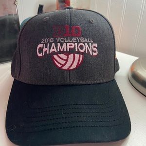Big 10 volleyball hat